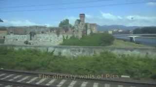 A Train Trip from Pisa to Chiavari [upl. by Nolyk]