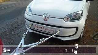 VW Up A Frame Towing [upl. by Ahsiatal]