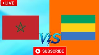 Morocco vs Gabon live 2024 CAF Africa Cup of Nations football match [upl. by Heringer]