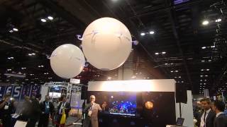 Airstage IAAPA 2014 Flying Orb Demonstration [upl. by Greenwald]