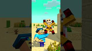 Hide amp Seek Police Barry VS 4 Friends fypシ゚ funnyshorts minecraft [upl. by Atiram416]