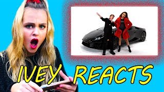 Ivey Reacts Ooh Ooh MattyBraps ft Gracie Haschak [upl. by Annauj]