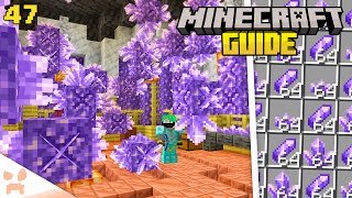 Easy Efficient Minecraft 121 AMETHYST FARM [upl. by Holmen]