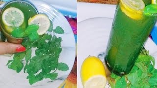 Mint Lemonade Recipe for SummerEasy Mint Lemonade Recipe in hindi [upl. by Anwahsad]