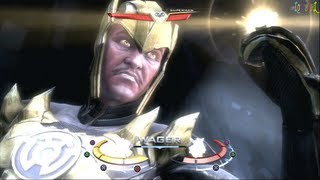 Injustice Gods Among Us Sinestro Classic Ladder Walkthrough and Ending [upl. by Megen]