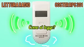 COME LEGGERE UN RIPARTITORE DI CALORE COSTER RPC 301 [upl. by Finnie]