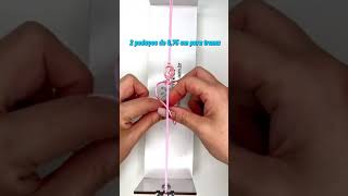 Como fazer Pulseira de Macrame lojadeartesanato passoapasso macrametutorial [upl. by Im]