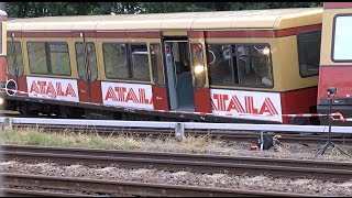 SBahn in BerlinHoppegarten entgleist am Montagabend 29062015 [upl. by Tova]