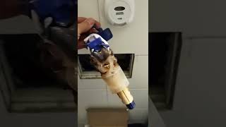 Watch videoGeberit filling valvewhat is happening here [upl. by Eed]