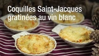 Coquilles Saint Jacques gratinées inratable et délicieuse [upl. by Mcconnell21]