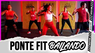 💪🏽 BAILE FIT INTENSO en CASA  Cardio Dance QUEMA calorías 117  Zumba Dance Class  Natalia Vanq [upl. by Santos31]