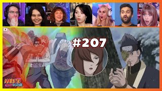 Naruto Shippuden Episode 207  Double Lariat  Reaction Mashup ナルト 疾風伝 [upl. by Mulford]