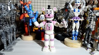 MY BIGGEST CLAY FIGURE COLLECTION THEY LEVITATE ★ FNAF TJOCR BENDY CUPHEAD HANDMADE FIGURES [upl. by Yi]