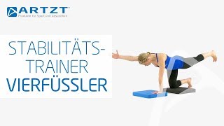 Artzt vitality Stabilitätstrainer  Vierfüßler [upl. by Assetal]