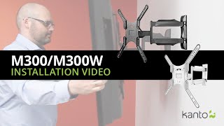 M300 TV Mount Installation Guide  Kanto Mounts [upl. by Adaven184]