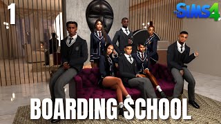 UNITY PREP ACADEMY  DRAMA HIGH EP 1  SIMS 4 LP [upl. by Galvin]