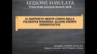 LEZIONE SIMULATA CONCORSO DOCENTI 2018 prepariamocialFIT [upl. by Enilesoj]