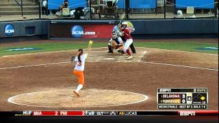 Softball National Championship Game 2 Lady Vols vs Oklahoma Highlights [upl. by Llenaj]