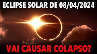 ESTOQUEM ALIMENTOS ÁGUA E COMBUSTÍVEIS ALERTA GOVERNO DOS EUA SOBRE O ECLIPSE SOLAR DE 08042024 [upl. by Dupre406]