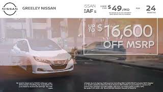 2025 Nissan Leaf amp 2024 Nissan Rogue Offer  Greeley Nissan 202410 [upl. by Norag]