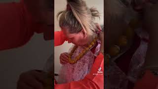 Amazigh traditional 800milesoftravel ouarzazate morocco dress travel artisan viralvideo fun [upl. by Ymmac]