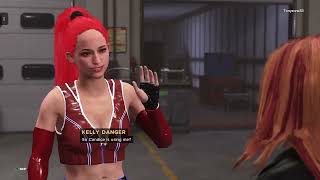 WWE2K24 PART 3 KELLY DANGER Walkthrough with commentary KELLY DANGER MAKES HER MARK IN WWE [upl. by Ariel417]