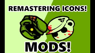 REMAKING FNF ICONS BUT I ACTUALLY REDREW THEM remaking FNF Icons 3 MODS [upl. by Riatsila498]