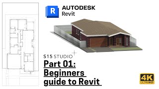 Revit beginner guide Building Your First Project  Part 01 [upl. by Nuhs]