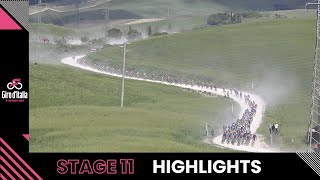 Giro d’Italia 2021  Stage 11  Highlights [upl. by Llenahc821]