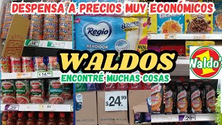 DESPENSA ECONÓMICA EN WALDOS [upl. by Hamirak]