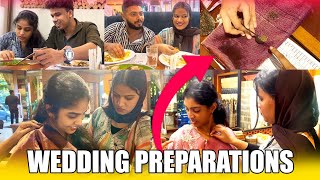 കല്യാണം അടുത്തു ❤️ Last Minute Wedding Preparations 😍  Bride Blouse Designing  Pullothi [upl. by Thoma]