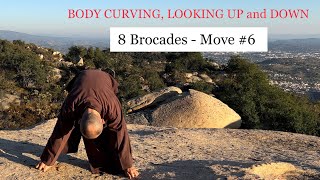 5Minute Qigong BODY CURVING LOOKING UP and DOWN  Shaolin Baduanjin  Move 6 [upl. by Yrad]