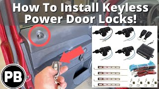 How To Install Keyless Power Door Locks [upl. by Magnum10]