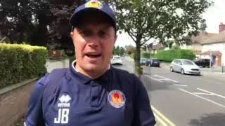 Witham Town FC match day vlog no 12 Coggeshall Town vs Witham Town [upl. by Trudey]