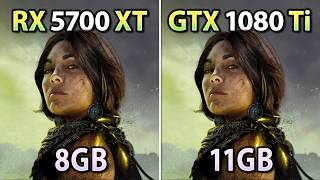 RX 5700 XT vs GTX 1080 Ti  Tested in 11 Games [upl. by Lihas791]