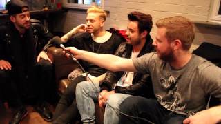 Kerrang Tour 2015 Young Guns Backstage [upl. by Snyder518]