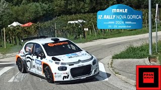 12 Rally Nova Gorica 2024  Highlights Mistakes amp Show [upl. by Sansbury]