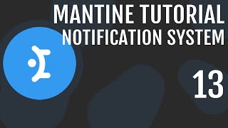 Mantine Course 13  Notification System [upl. by Atteuqnas935]