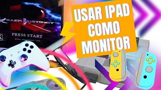 Usar el Ipad como HDMI Monitor con Xbox Series  Playstation 5  Nintendo Switch ORION APP [upl. by Low]