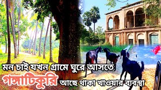 গঙ্গাটিকুরি গ্রাম ও সাথে জমিদার বাড়ি এবং সতীপীঠ। Rural life of Village। Bengali village vlog। [upl. by Bashemath826]