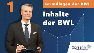 Vorlesung Grundlagen der BWL für alle Teil 1  Inhalte der BWL [upl. by Tyoh]