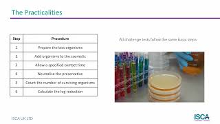 Overview of Preservative Efficacy Testing PETChallenging Testing in Cosmetics  ISCA UK [upl. by Torp]