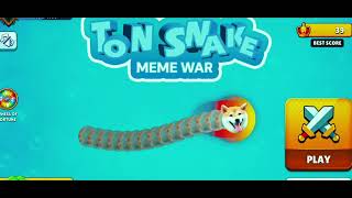 TON SNAKE MEME WAR GAMEFI NEW GENERATION [upl. by Quitt]