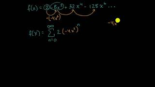 Geometric series as a function  Infinite sequences and series  AP Calculus BC  Khan Academy [upl. by Ebarta]