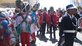 Carnaval de Huejotzingo 2013 Zapadores del Primer Barrio Domingo [upl. by Amilah866]