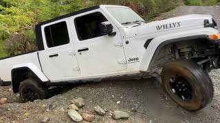 Jeep Gladiator Versus Vancouver Island Trails [upl. by Pillsbury]