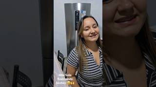 MINHA GELADEIRA NOVA GRATIDÃO DEUS 🥹🙌 ELECTROLUX FROST FREE INVERTER 400L AUTOSENSE INVERSE IB45S [upl. by Brina]