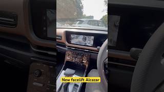 Alcazar facelift 2024  Alcazar 2024 new model shortsvideo shorts hyundai [upl. by Rabah]