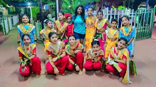 Maza Navane Bandhla Bangla  Koliwada Zingla Song  koli song  Koligeet Dance Cover THERHYTHMERS [upl. by Tallie360]