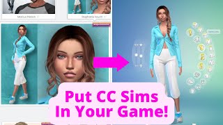 HOW TO MAKE YOUR SIMS 4 BABIES LOOK REALISTIC👶🏽😱 [upl. by Duarte506]